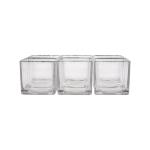 6-Piece Set Glass Candle Holder