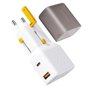VOLTME VITO Go EzTravel 35W Dual Port Fast USB Charger Plug, GaN III USB C Charger Adapter
