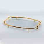 Gold Acrylic Serving Tray