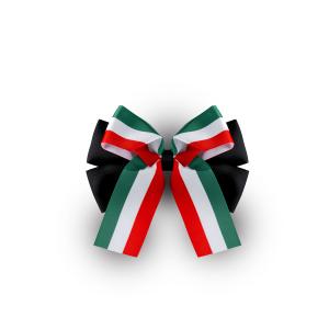 Kuwait National Flag Girls Bow Hair Clip