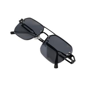 Rider - Heometric aviator design with a rimless frame glasses