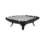 Decorative Serving Plate with Ornate Stand