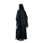 العباية الفاخرة المطرزة بتفاصيل الدانتيل مع شال