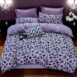 Bold Leopard Print Bedding Set 4 in 1