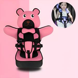 Kids Bear Shaped Car Seat Safety Harness Cushion