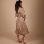 Ladies Manteau Cropped  with Contrast Zip
