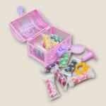 Princess Treasure Chest Play Dough Set – 12 Colorful Clay Packs with Fun Molds