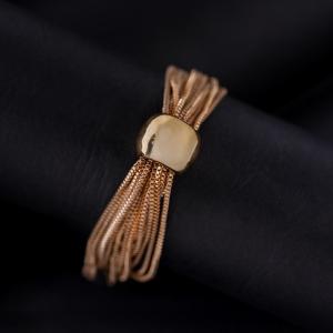 Artificial Multi-Strand Chain Tassel Bracelet