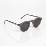 Smokey Grey Round Frame Sunglasses