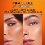 Loreal Paris Infallible 24H FW PW D MAT Brnz Medium 350