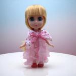 My Little Girls" Fashion Doll with Pink Skirt and Headband