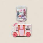 Happy Wheels School Bus Play Dough Dispenser – Fun Colorful Dough Adventure