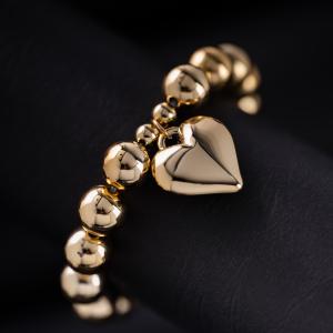 Artificial Celestial Heart Bead Bracelet