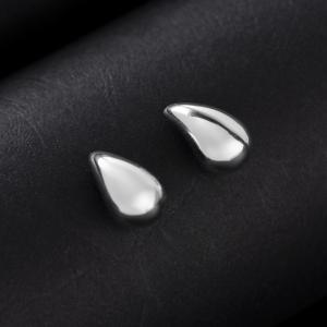 Artificial Teardrop Stud Earrings