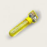 Construction vehicle-themed bubble toy