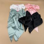 Satin Bow Scrunchie Set Hair Tie with Long Tails
