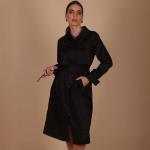 Ladies Manteau Cropped  with Contrast Zip