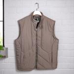 Men's Lightweight Padded Sleeveless Zip-Up Vest