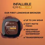 Loreal Paris Infallible 24H FW PW D MAT Brnz Medium 350