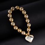 Artificial Celestial Heart Bead Bracelet