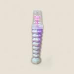 Twist Bottle Slime with Cute Blue Bear Keychain