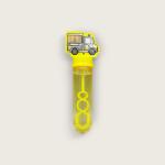 Construction vehicle-themed bubble toy