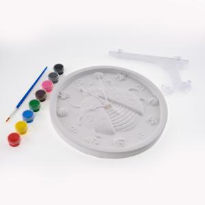 Kids Plaster Clock Coloring Set