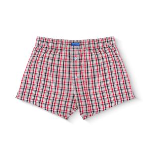 COTTONIL  Men's Woven Cotton Boxer Shorts – Classic Check & Stripe Patterns
