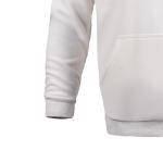 Front Text Printed Hoodie with Fur Inside